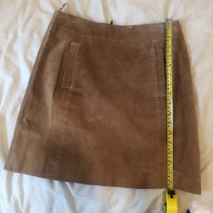 KUT genuine suede leather mini skirt, size 2